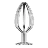 Generique Plug en métal Heart Line L 8 x 4.2cm